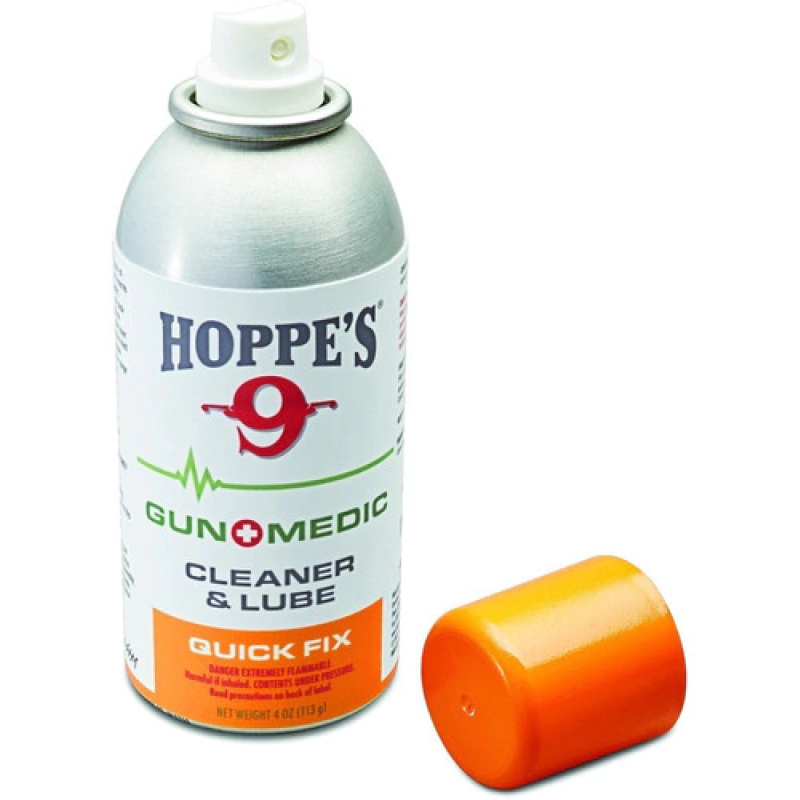 Aerosol Gun Medic Cleaner & Lube 4oz Hoppe's 9