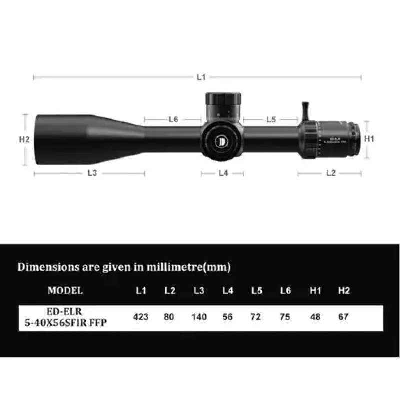 Mira Discovery Ed-elr Gen Ii 5-40x56sfir Ffp-moa