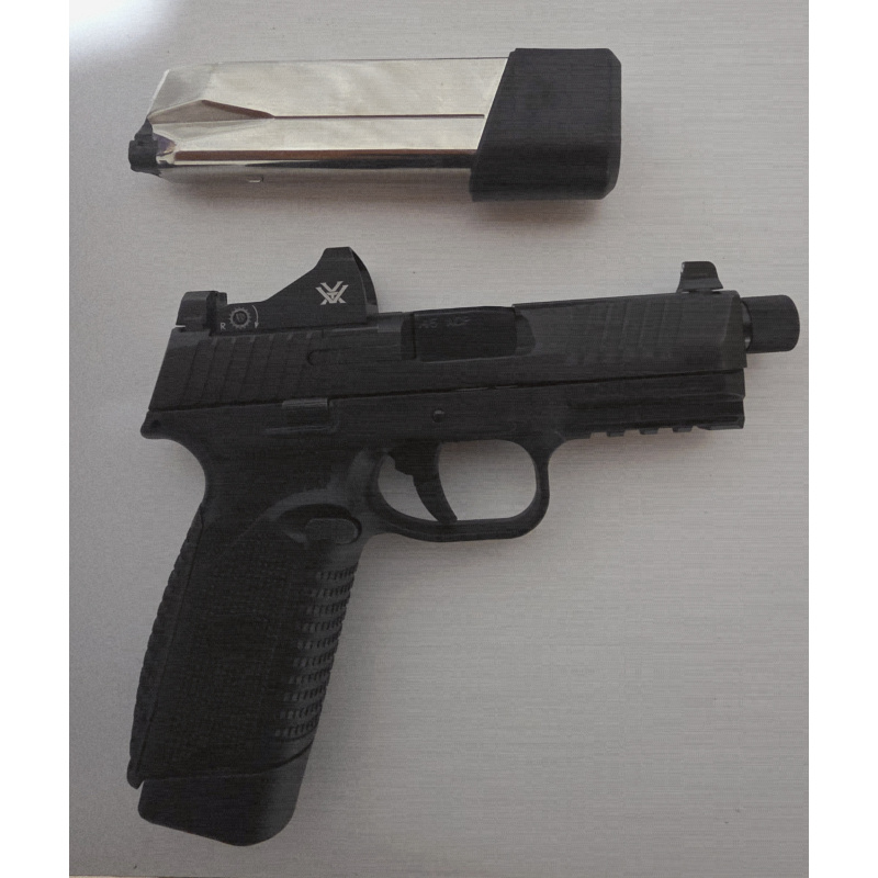 Pistola Fn 545 Cañon Rosca Miras Tritium Y Mira  Vortex Colocada