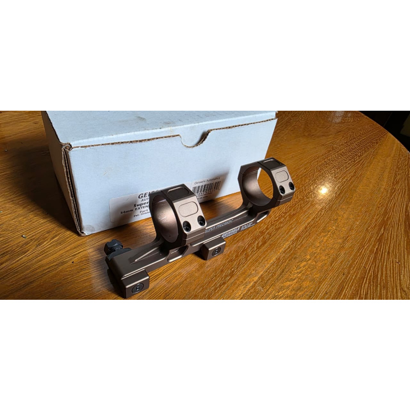 Montaje Monopieza Geissele Para Miras Con Tubo De 34mm Fde