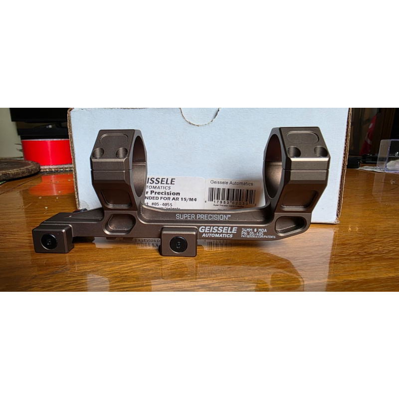 Montaje Monopieza Geissele Para Miras Con Tubo De 34mm Fde