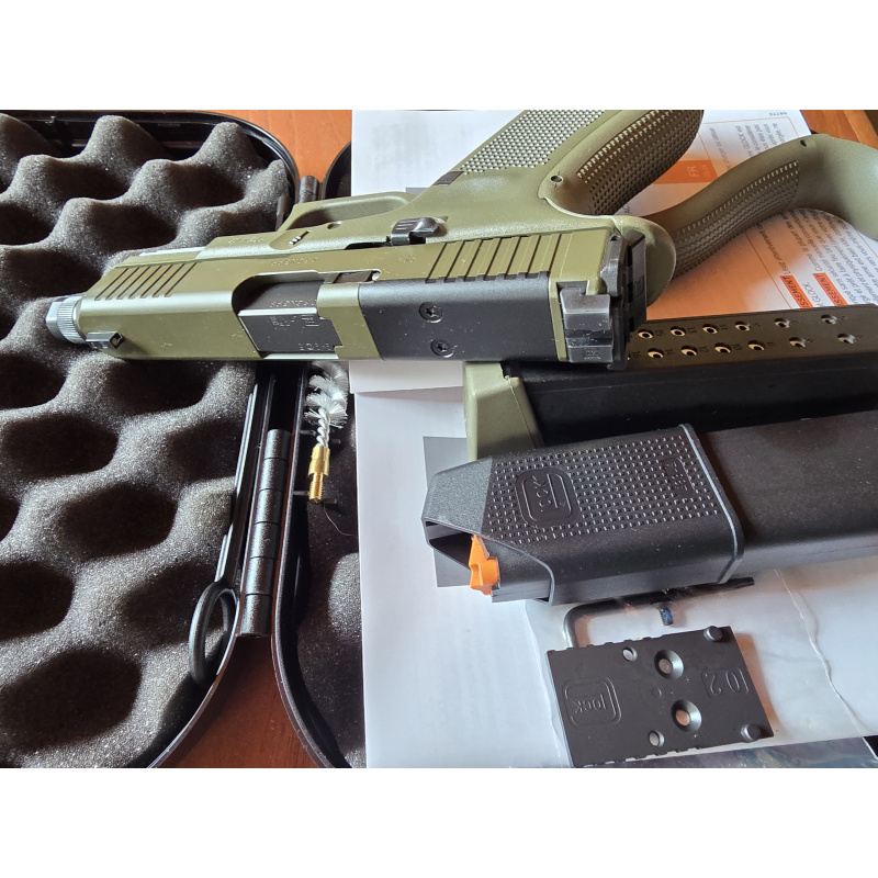 Glock 45x Hunter 9mm Mos Cañon Roscado 3 Cargadores