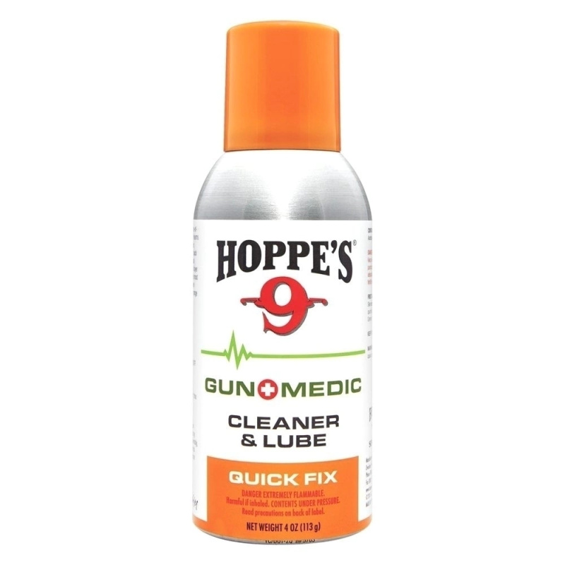 Aerosol Gun Medic Cleaner & Lube 4oz Hoppe's 9