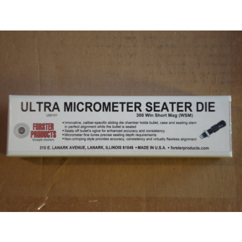 Die Forster Seater Micrometrico .300 Wsm Nuevo Usd100