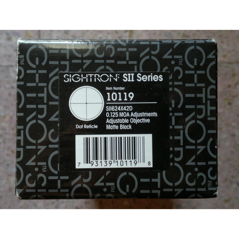 Mira Sightron 2 6-24x42mm Nueva Usd700