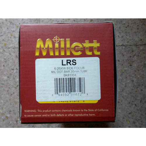 Mira Millett 6-25x56mm Lrs Nueva Usd850