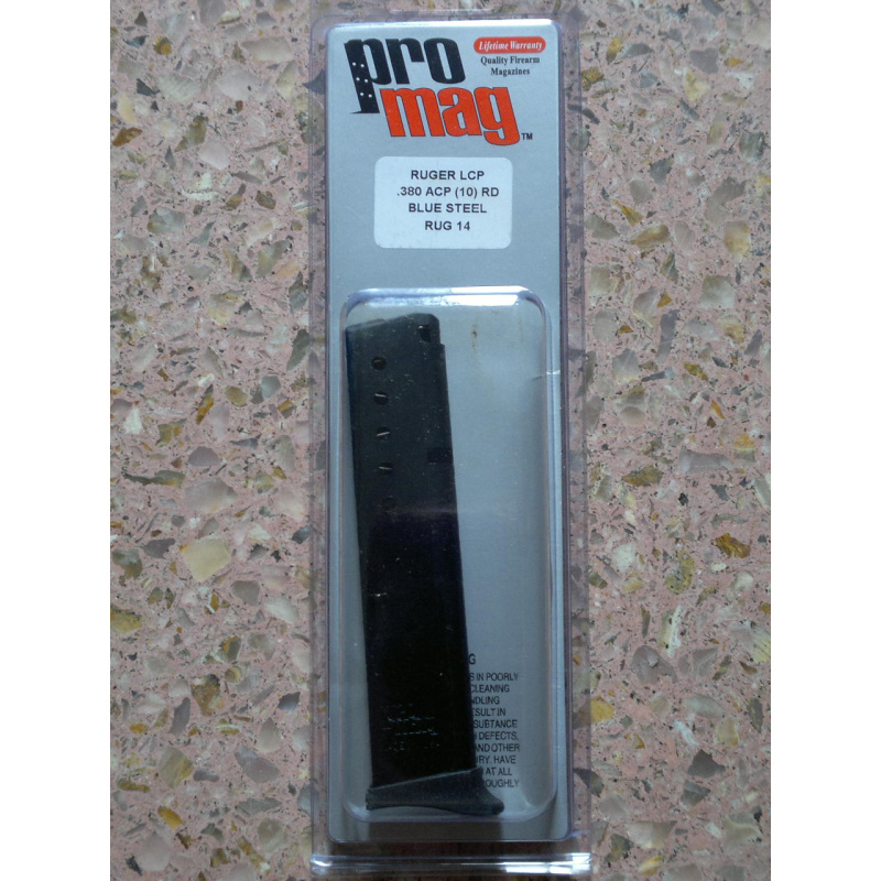 Cargador Promag Ruger Lcp 380 Acp 10 Tiros Usd40 Nuevo