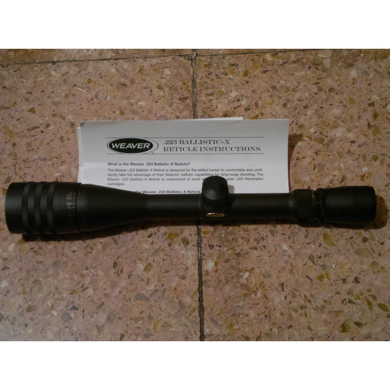 Mira Weaver Classic V 6-24x42 Reticulo Para 223 Nuevausd800