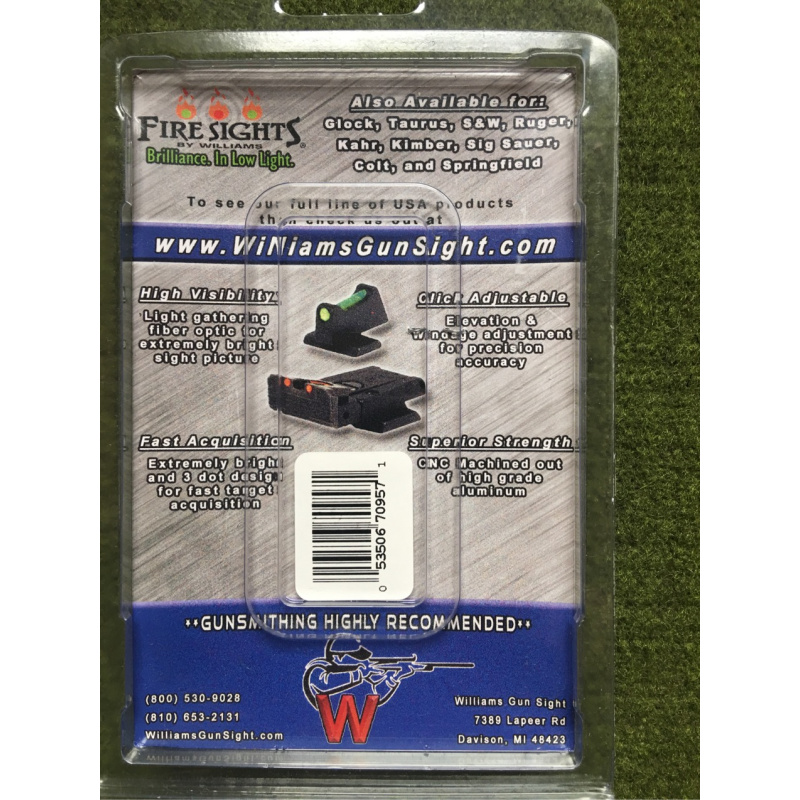 Alza Guion Williams Ruger Mk 2 Mk 3 De Fibra  Usd100