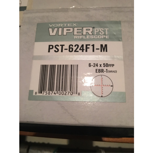 Mira Vortex Viper Pst 6-24x50 F1-m Mrad Ffp Nueva Usd2000