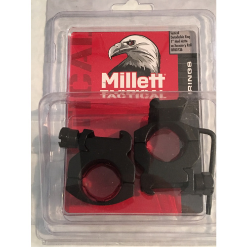 Montaje Con Anillas Marca Millett Pulgada Medias Nuevos Usd60