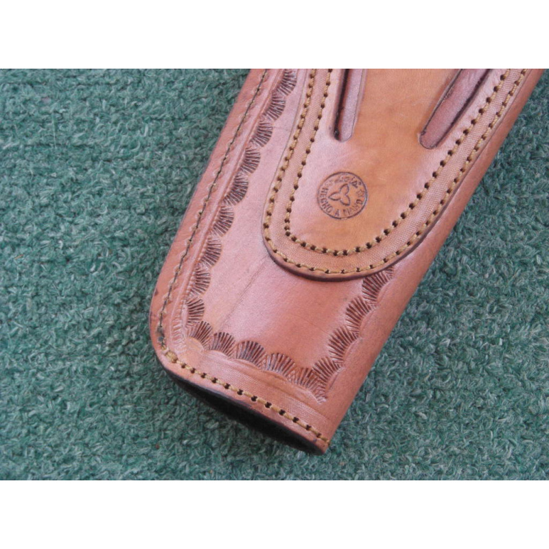 Funda De Cuero Repujado Para 1911 Y Similares - Zurda