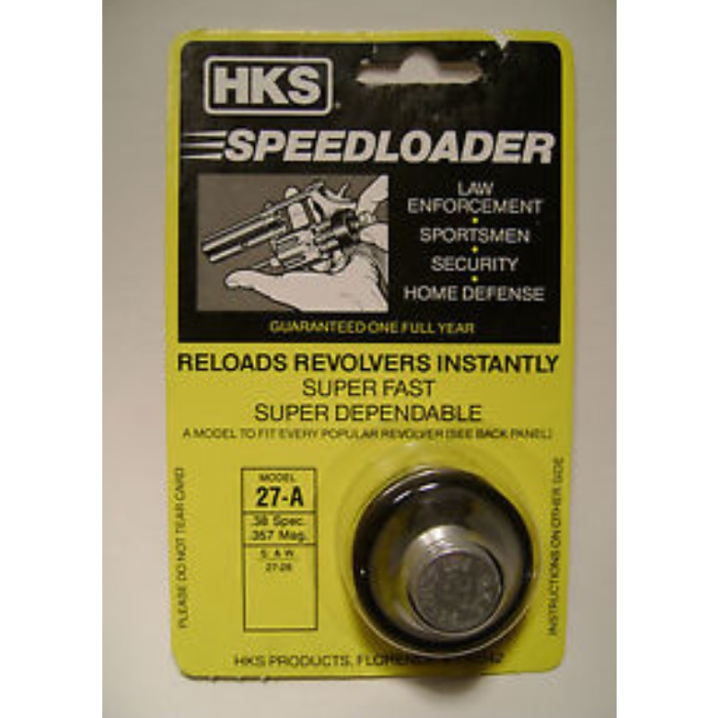 Speedloader Marca Hks Modelo 27-a 38/357 Mag Nuevo Usd25