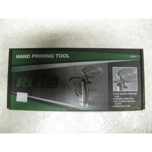 Rcbs Colocador De Fulminantes Manual Nuevo Usd120