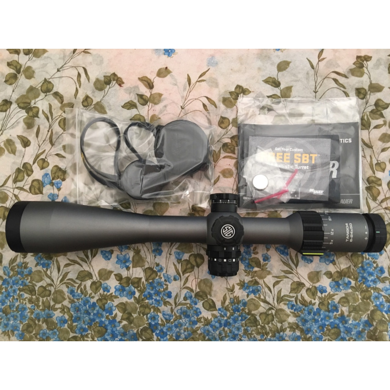 Mira Sig Sauer Tango4 6-24x50 30mm Mrad Ffp Nueva Usd1800