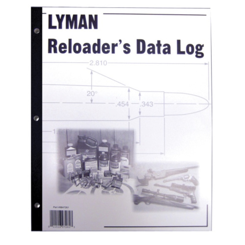 Reloader S Data Log Lyman Nuevo Y Sin Uso Usd15
