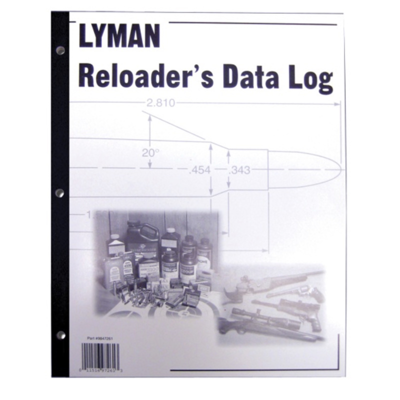 Reloader S Data Log Lyman Nuevo Y Sin Uso Usd15