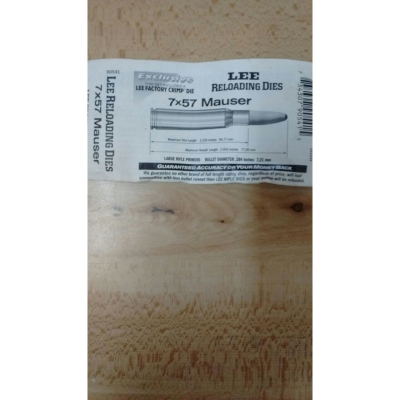Vendo Die Marca Lee Cal 7 X 57 Mauser