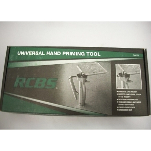 Rcbs Colocador De Fulminantes Universal Manual Nuevo Usd180
