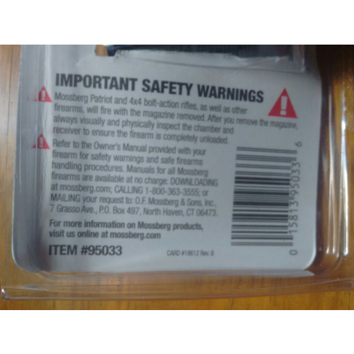 Cargador Mossberg Patriot Cal. 25-06 Rem, 270win, 30-06 Sprg