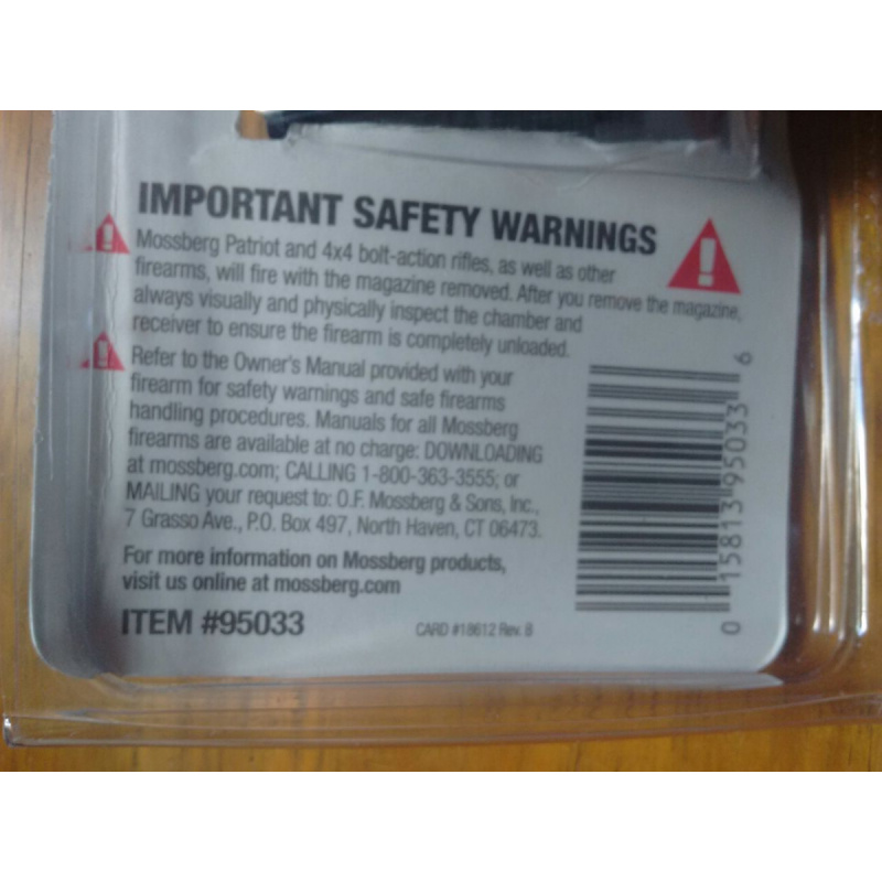 Cargador Mossberg Patriot Cal. 25-06 Rem, 270win, 30-06 Sprg