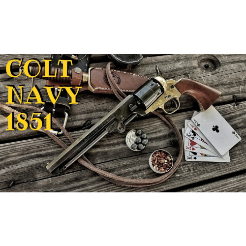 Revolver F.lli Pietta Colt Navy 1851  7plg  .44 Black Powder