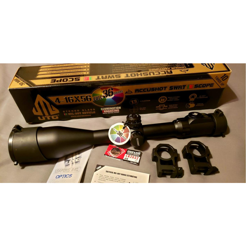 Mira Accushot Swath 4-16x56 Apta Para Todo Calibre
