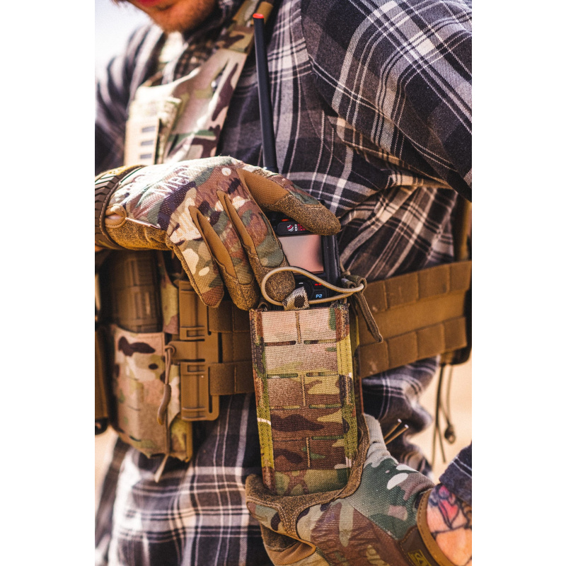 Porta Radio Molle High Speed Gear Coyote Made In Usa