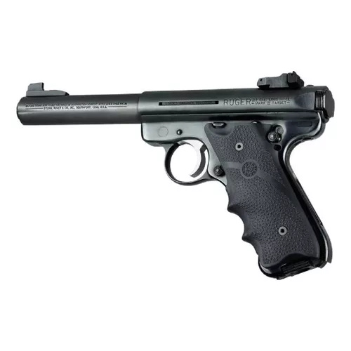 Cachas Goma Hogue + Funda Externa Ruger Mark 4 - Sin Uso