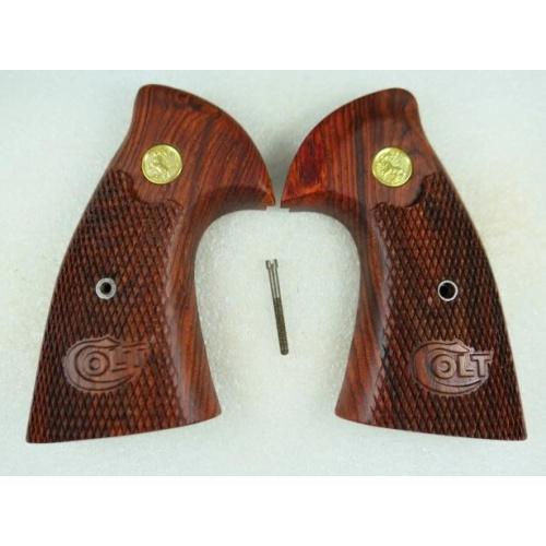 Colt Python Cachas Madera Exotica