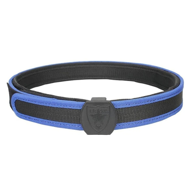 Cinturón Para Tiro Practico Ipsc / Idpa Azul Talle M