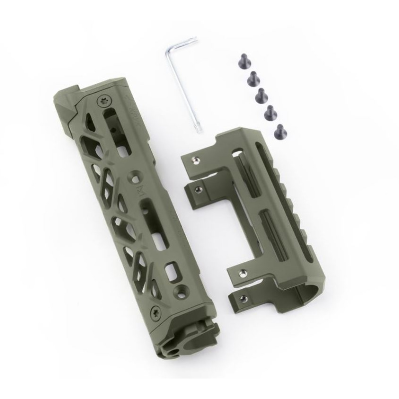 Kalashnikov Kp 9 / Palmetto Ak-v Etc Guardamano M Lok Od Green.