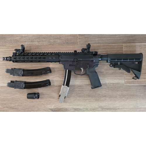 Pcc Sibian Mp5 9mm 3 Cargadores Tubo Culata