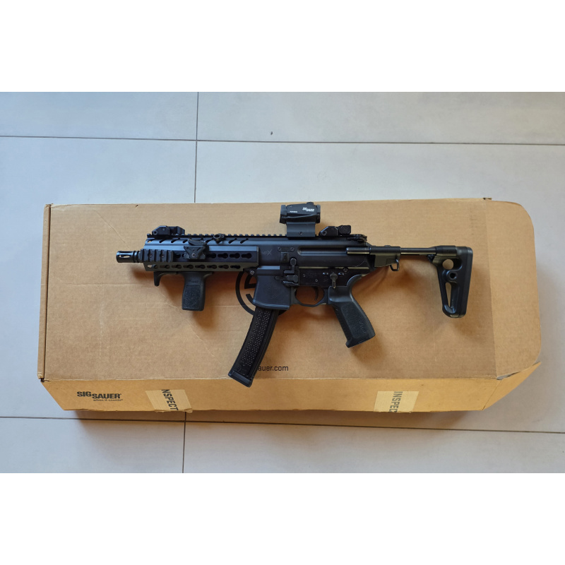 Sig Mpx 9mm Mira Romeo Culata Grip 3 Cargadores Sig