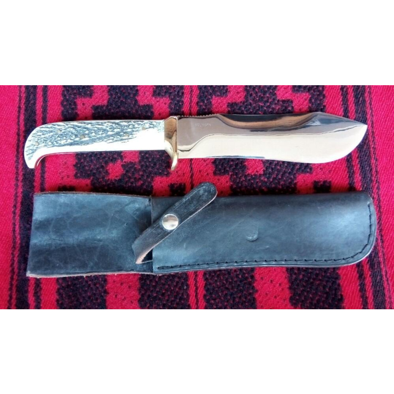 Cuchillo Solingen Con Vaina Cuero