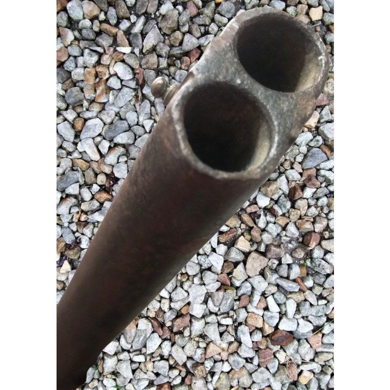 Pistola Lefaucheux De Dos Caños Calibre 12mm De Colección - No Registrable